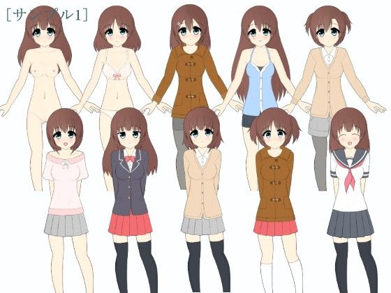 Standing Character Art Materials Collection (Wataridori)