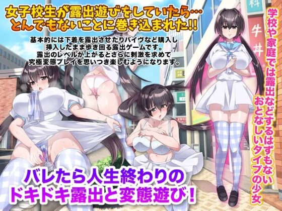 女子高生の露出あそびとその後始末 [いわいじゅしい] | DLsite 同人 - R18