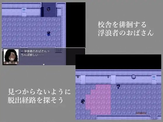 浮浪者のおばさん [縞々志摩] | DLsite 同人 - R18