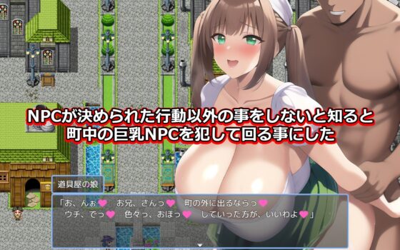 ゲーム世界で巨乳NPCをヤリ放題! [AIr rIA] | DLsite 同人 - R18