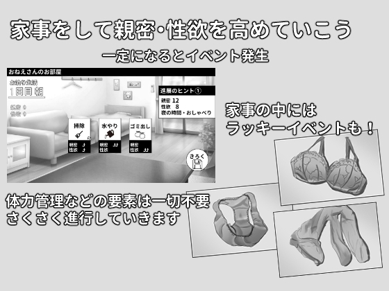 OLおねえさんとお泊り性活シミュレーションLite [おもちハウス] | DLsite 同人 - R18