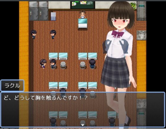 無知な吸血鬼お嬢様が級友に騙されてセクハラされる短編 [せっちん黄金堂] | DLsite 同人 - R18
