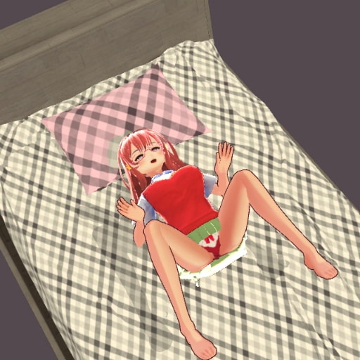 ベッドの上の美少女 [HGGame] | DLsite 同人 - R18