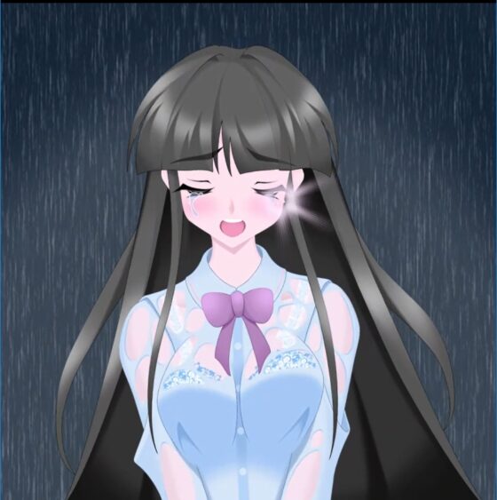 雨中被打臉的女孩！[乳搖愛好會]