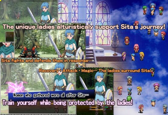 Sitaquest --A solo trip? Forget it. The ladies aren't allowing that-- [清水庵] | DLsite 同人 - R18