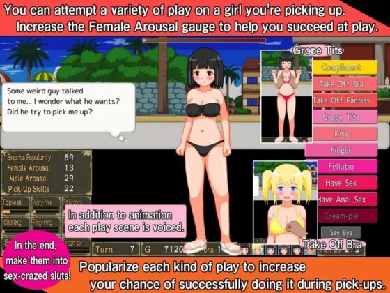 Let's Turn The Pick-Up Beach into a Free-For-All Nudist Fucking Beach!! [貴様巻きソフト] | DLsite 同人 - R18