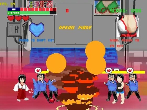 巨乳巫女痴漢電車 [Operation Kiwi] | DLsite 同人 - R18