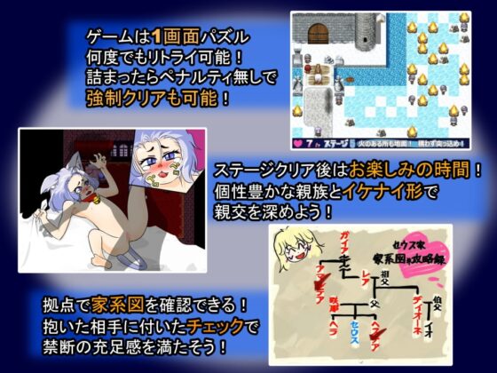 セウスさんちのあかるい家族ケイカク! [handMadeGames] | DLsite 同人 - R18