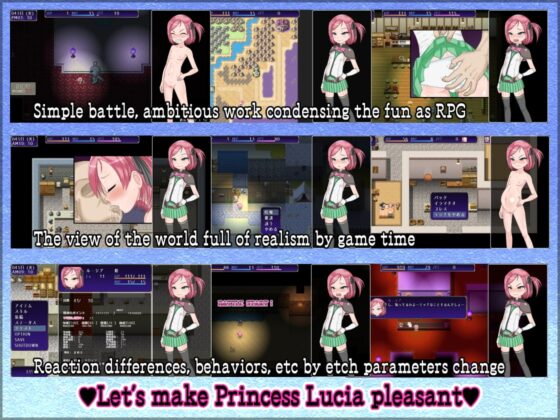 Fallen Princess Lucia Story [BLACK PANDA] | DLsite 同人 - R18