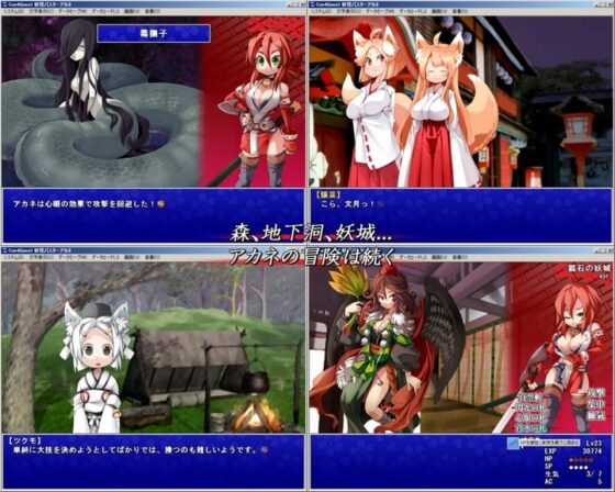 CardQuest2 妖怪バスター・アカネ Ver1.1 [D-Gate] | DLsite 同人 - R18