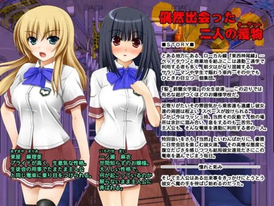 痴漢鉄道～通学列車は淫落行き～ [パンプキン] | DLsite 同人 - R18