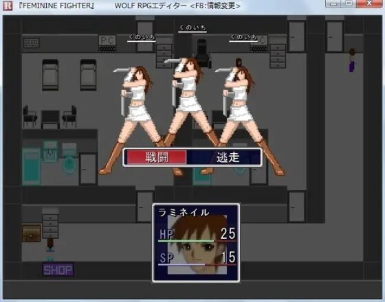 FEMININE FIGHTER [miz] | DLsite 同人 - R18