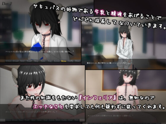 もしもサキュバスの奴●をかってみたら・・・(まんじゅうX) - FANZA同人