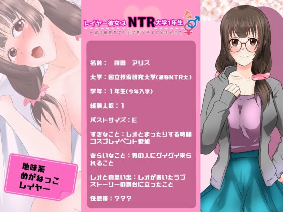 レイヤー彼女はNTR大学1年生(ヘンタイオジサン) - FANZA同人