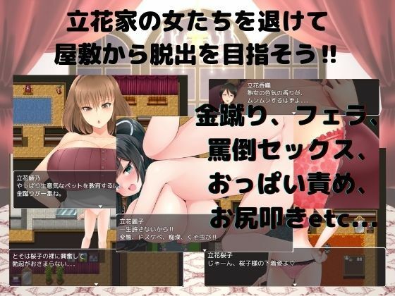 M向けエロRPG -お屋敷からの脱出-(マゾゲー団) - FANZA同人