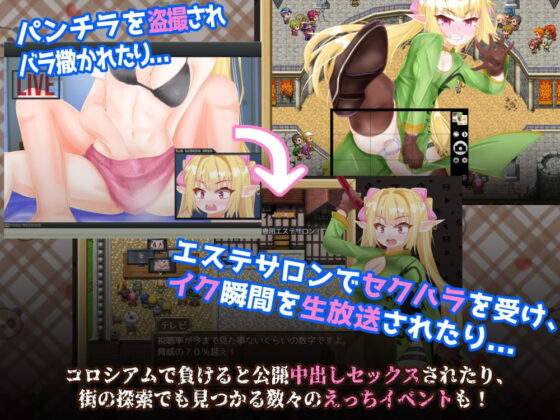 エクスタシーエルフ昇天拳 -ナルルのえっちな冒険活劇-(ちぇすとぼっくす・わんコイン) - FANZA同人