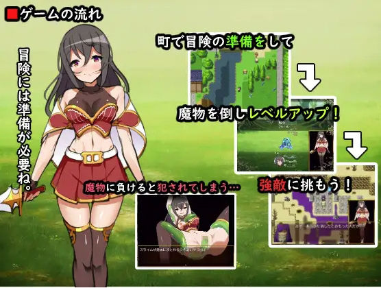 人妻剣士サキ〜敗北凌●RPG〜(ひな丸中将) - FANZA同人