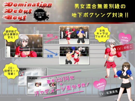 Domination Debut Bout 〜新人地下女子ボクサーの災難〜(ナッツが主食) - FANZA同人