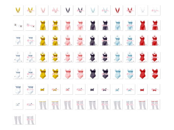 Sano Toshihide Your Personal Artist - Bunny Girl Costume Set B