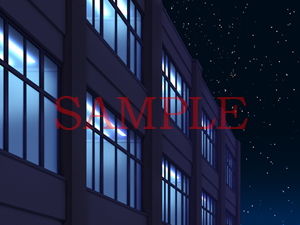 Royalty-Free School Building BG CG Materials