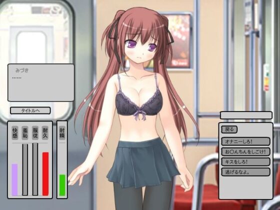 みづきちゃんと電車(探究者) - FANZA同人