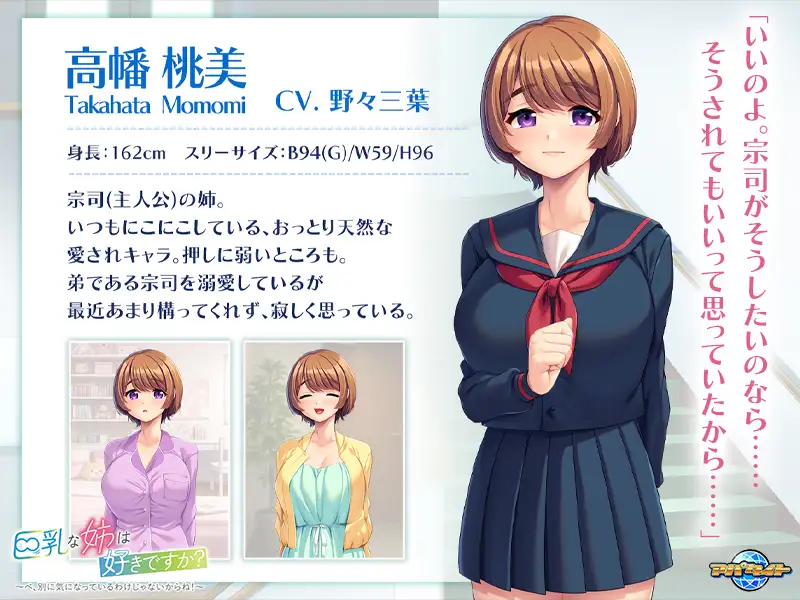 巨乳な姉は好きですか？ ～ベ、別に気になっているわけじゃないからね！～ [アパタイト] | DLsite 美少女ゲーム - R18