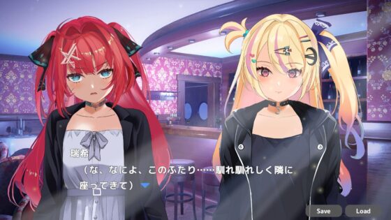 【おさわりSLG】ハプニングバーで憧れカノジョがNTRスワッピング初エッチ！？(ハーフトーンドット) - FANZA同人