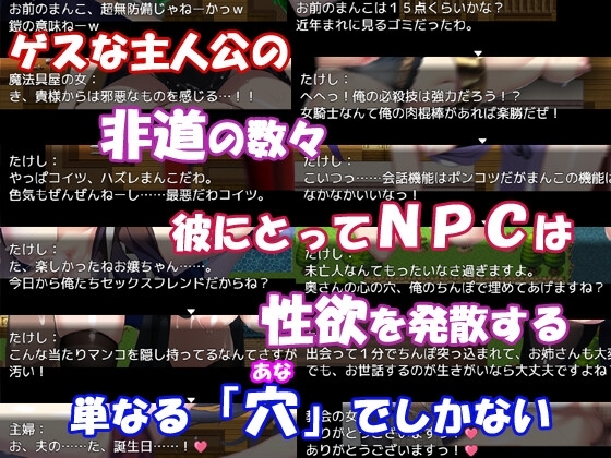 NPC姦～はじまりの村で犯りたい放題～ [N&amp;R] | DLsite 同人 - R18