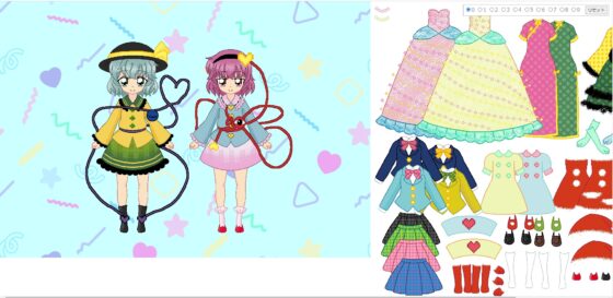 さとこいミニ着せ替え [デジタル着せ替え屋さん/高良ほうせき] | DLsite 同人 - R18