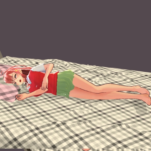 ベッドの上の美少女 [HGGame] | DLsite 同人 - R18