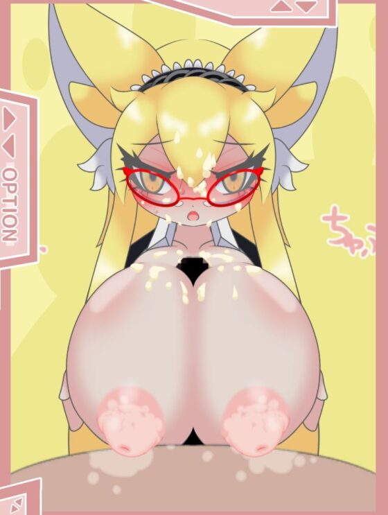 金髪狐耳巨乳ちゃん!おてがるパイズリゲーム [フジザクラワークス] | DLsite 同人 - R18