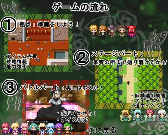 真夏の夜の招宴～The Midsummer Night's Sabbat～ [あるま企画] | DLsite 同人 - R18