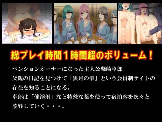 集団凌辱ペンション～集団凌辱ADVゲームペンションオーナー柴崎卓郎～ [ＤＬメイト] | DLsite 同人 - R18