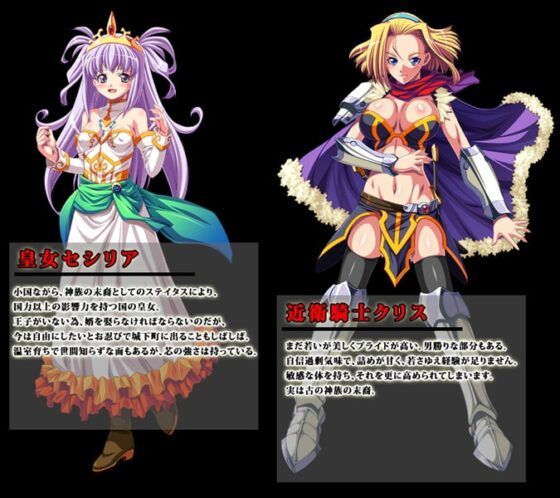 堕落皇女～魔術師の罠に嵌った聖女～ [黒色槍騎兵] | DLsite 同人 - R18