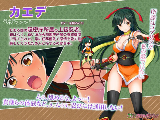 ゴブリンのエロトラップダンジョン 奥手くノ一とくっころ黒騎士〜追加孕み袋2〜 DLC3(緑の帝国) - FANZA同人