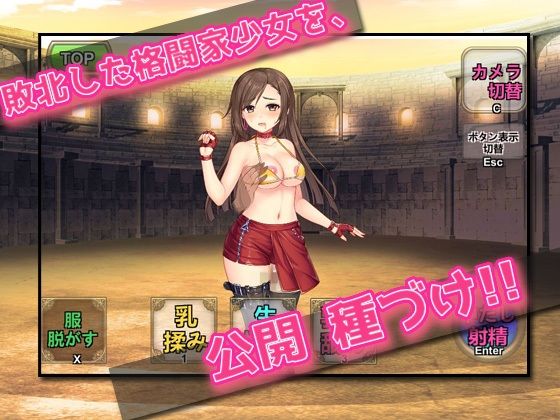 異世界で格闘家少女を孕ませる！〜オナニー用ミニゲーム(同人美少女ゲーム) - FANZA同人