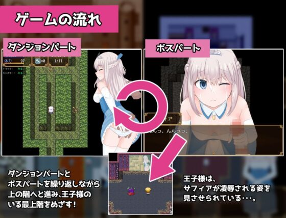 王子様を救う為なら、私は何だってやって見せる。(300c.c.) - FANZA同人