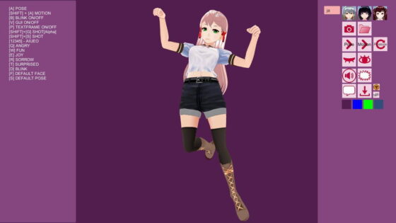 Facial Ero Model 'MoonCat Girl 5' (MoonCat)