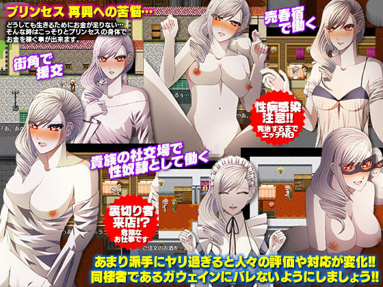 ホームレスに身を落としたプリンセスと過ごす ゴミ溜め同棲生活！(Pe-B4) - FANZA同人