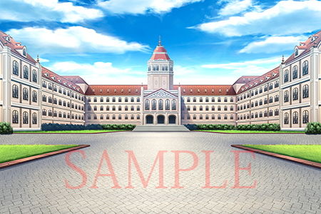 Royalty-Free Background CG Assets: Wealthy Academy
