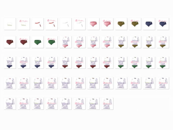 Toshihide Sano's Custom Concept Art - Costume Material Pack Character B Vol.1