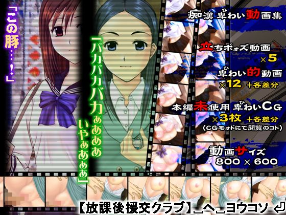 わいせつな行為 ―放課後援交クラブの過去ログより―(うさぎプリン) - FANZA同人