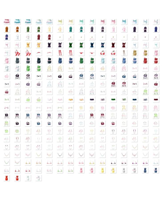 佐野俊英があなたの専用原画マンになります 衣装素材集ABC 総集編 Vol.3(White Candy) - FANZA同人