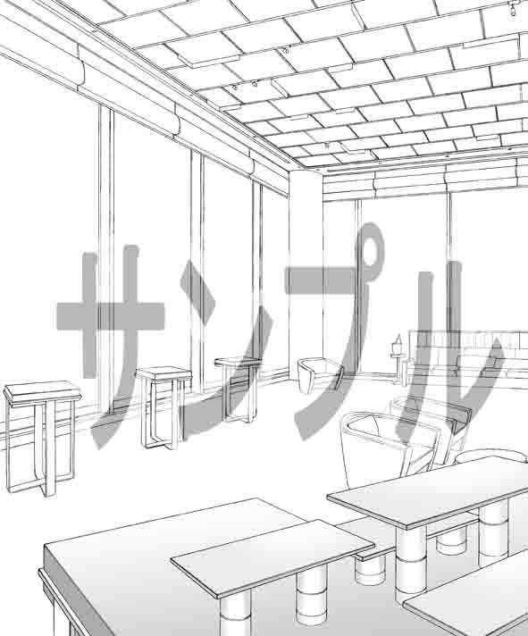 ARMZ Manga Background Collection Vol.24 [Fumi-600]