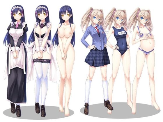 甘姉メイドとツンデレ委員長の応援エッチ〜癒します！励まします！フレー♪フレー♪種付けがんばれ♪〜(Norn/Miel/Cybele) - FANZA同人