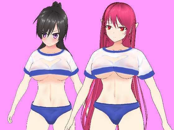 Gee-kun-soft Character Lingerie 04 - VRM 3D Models