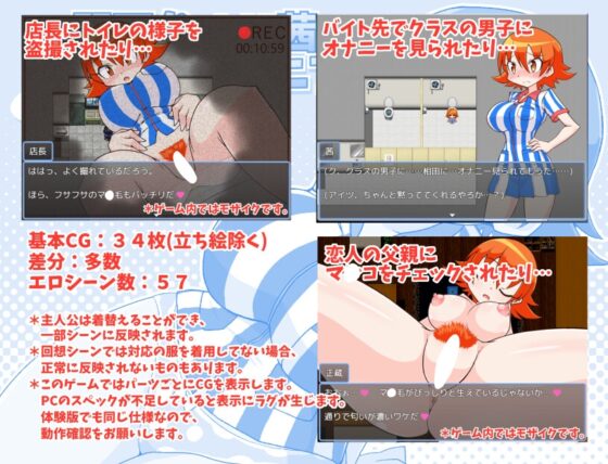 関西弁JK茜のエッチなコンビニアルバイト(仮) [ZAM] | DLsite 同人 - R18