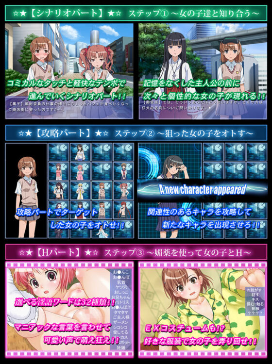 とある魔術で学園天国(ドリル) - FANZA同人