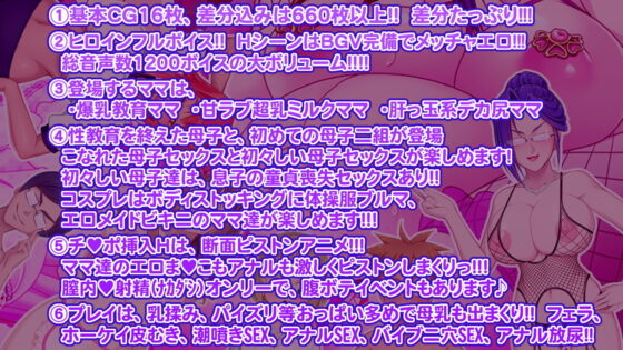 淫母達の性教育〜母と息子が、息夫母婦になるまで〜(Studio＋7) - FANZA同人