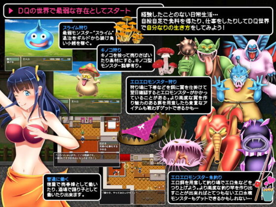 押し入れ開けたらあのゲームの世界だった！ 〜ドラ○エ世界でフリースタイルRPG〜(Wolf team) - FANZA同人